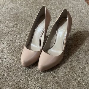 Jessica Simpson Tan Heel